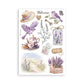 Stamperia A5 Washi Pad 8/Pkg Lavender