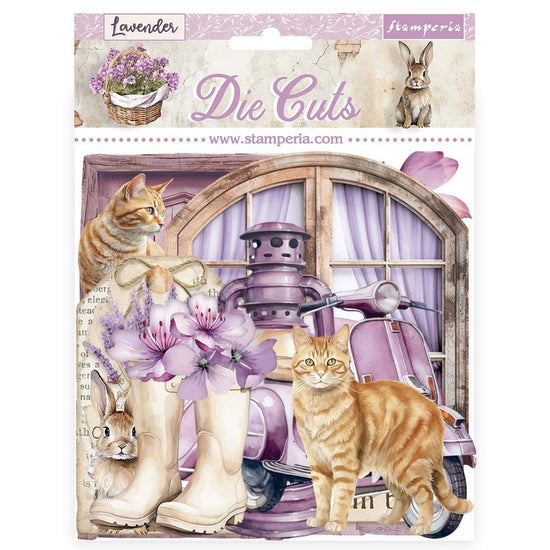 Stamperia Die-Cuts Lavender