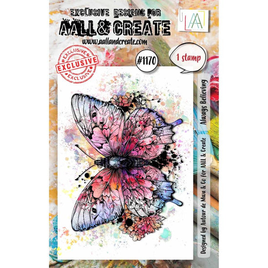 AALL And Create A7 Photopolymer Clear Stamp Set Always Believing