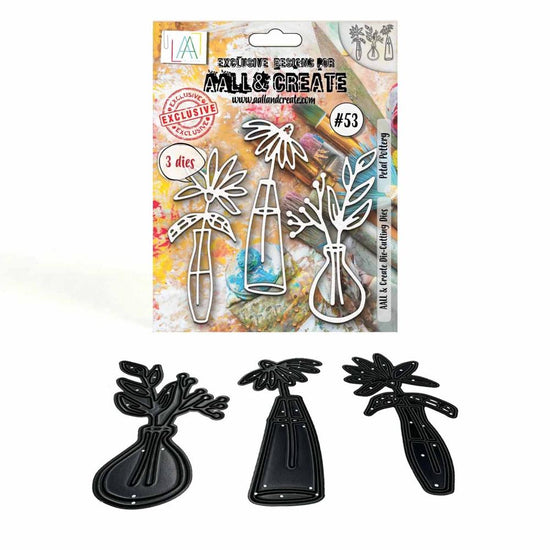 AALL And Create Die Petal Pottery