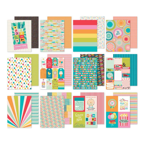 Simple Stories Double-Sided Paper Pad 6"X8" 24/Pkg Fun Times