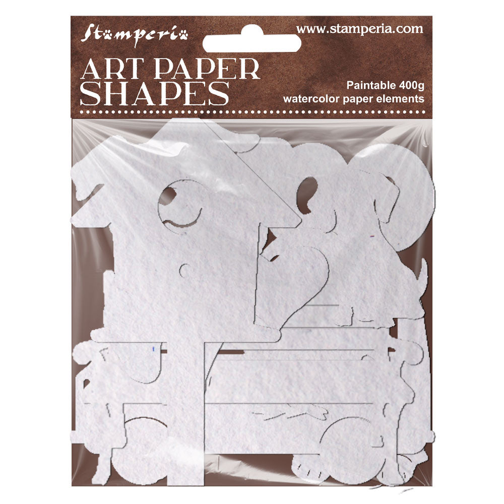 Stamperia Art Paper Shapes laser cut - Furry Friends 2 – Imaginic Scrapbook