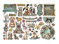 Stamperia Printed Decorative Ephemera For Art And Craft - Furry Friends 2