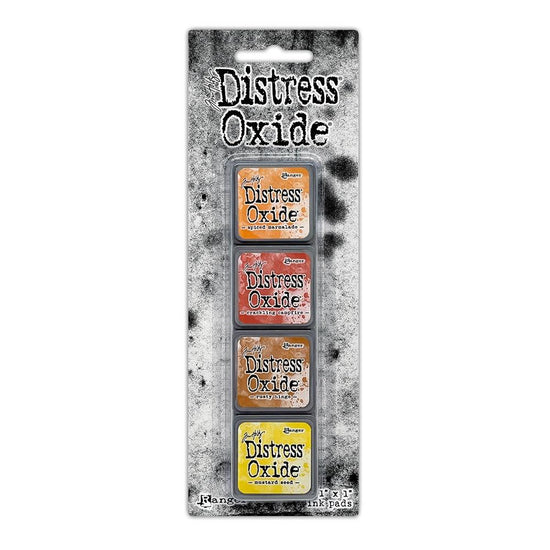 Tim Holtz Distress Mini Oxide Ink Pads 4/Pkg Kit 