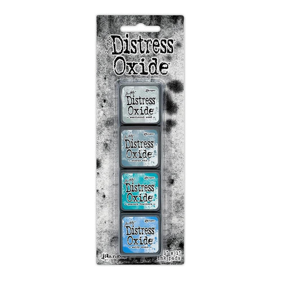 Tim Holtz Distress Mini Oxide Ink Pads 4/Pkg Kit 