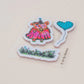 Cling Rubber Stamp Sweetie Pie Art By Marlene 3 Pieces