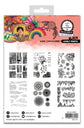 Rub-Ons Lovely Prints, Black Art By Marlene 6 Sheets