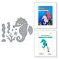 LUNA THE SEAHORSE ETCHED DIES FROM THE OUT AND ABOUT COLLECTION