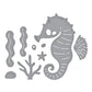 LUNA THE SEAHORSE ETCHED DIES FROM THE OUT AND ABOUT COLLECTION