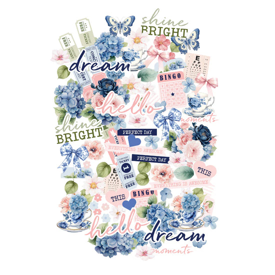Uniquely Creative INDIGO BLOOM CREATIVE CUTS