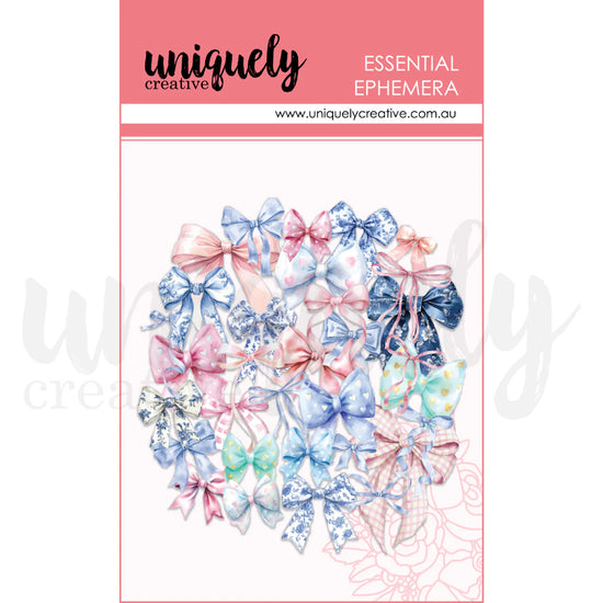 Uniquely Creative BOWS EPHEMERA