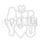 Uniquely Creative ADORABLE YOU OVERLAY