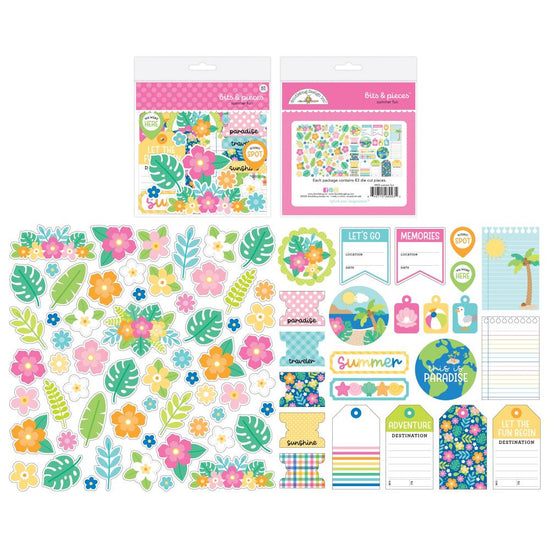 Doodlebug Bits & Pieces Die-Cuts Summer Fun