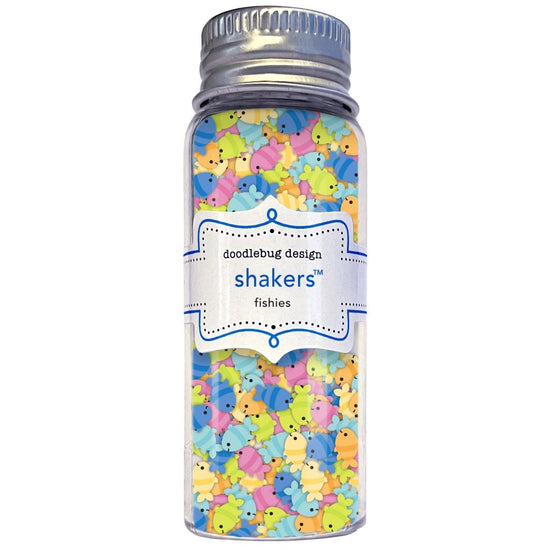 Doodlebug Shakers Fishies Summer Fun