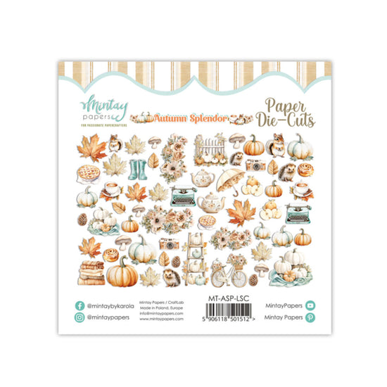 PAPER DIE-CUTS - AUTUMN SPLENDOR, 60 PCS