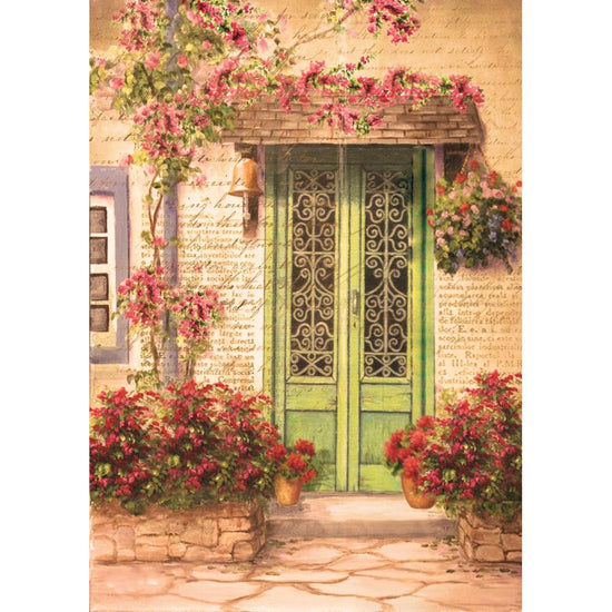 Little Birdie Decoupage Paper A4 2/Pkg Trending Doors
