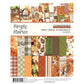 Simple Stories Double-Sided Paper Pad 6"X8" 24/Pkg Simple Vintage Autumn Breeze