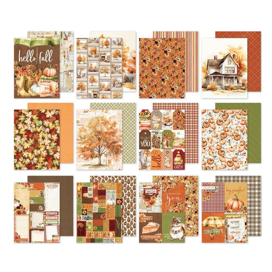 Simple Stories Double-Sided Paper Pad 6"X8" 24/Pkg Simple Vintage Autumn Breeze