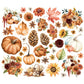 Simple Vintage Autumn Breeze Bits & Pieces Die-Cuts Floral