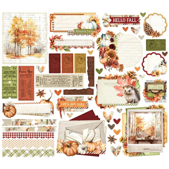 Simple Stories Ephemera Simple Vintage Autumn Breeze