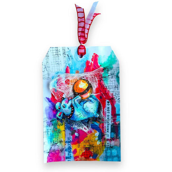 Art By Marlene Signature Collection Tags 21/Pkg Nr. 08, Tag With Hole Reinforcements