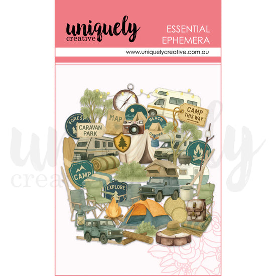 Uniquely Creative CAMPSITE EPHEMERA