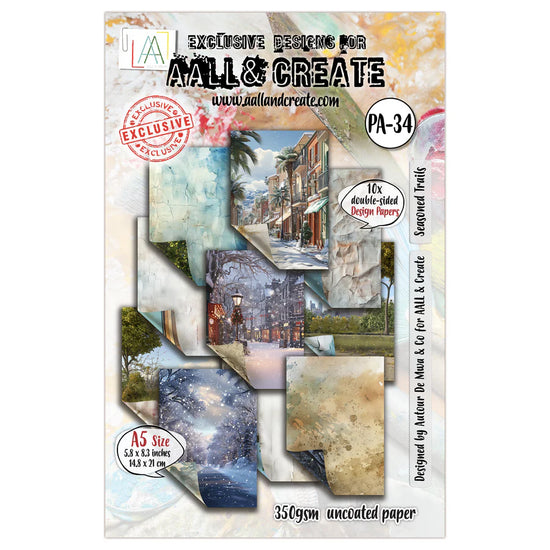 AALL and Create - A5 Design Paper - Seasoned Trails