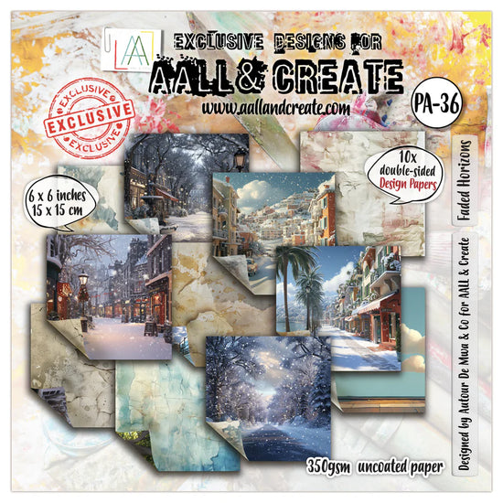 AALL and Create - 6x6 Design Paper - Faded Horizons