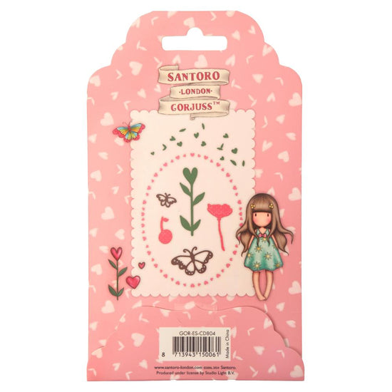 Studio Light Gorjuss Essentials Cutting Die Nr. 804, Hearts, Butterflies & Flowers