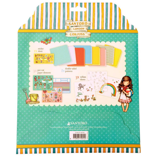 Studio Light Gorjuss Essentials Craft Set Nr. 04, Paper, Stickers & Vellum