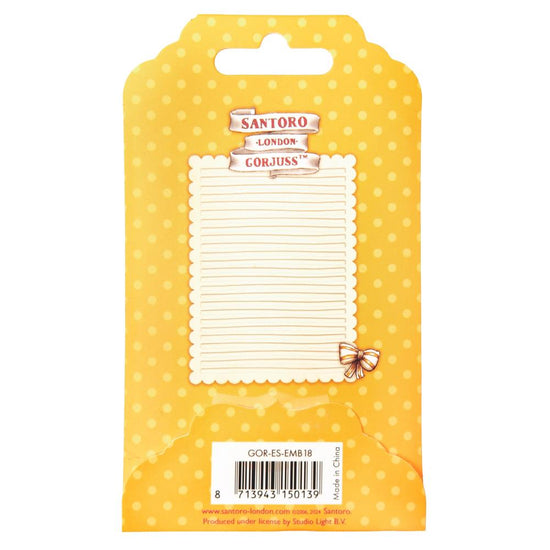 Studio Light Gorjuss Essentials Embossing Folder Nr. 18, Stripes