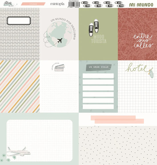 Mintopia Papel tarjetas A volar Travel Stories Mi Mundo