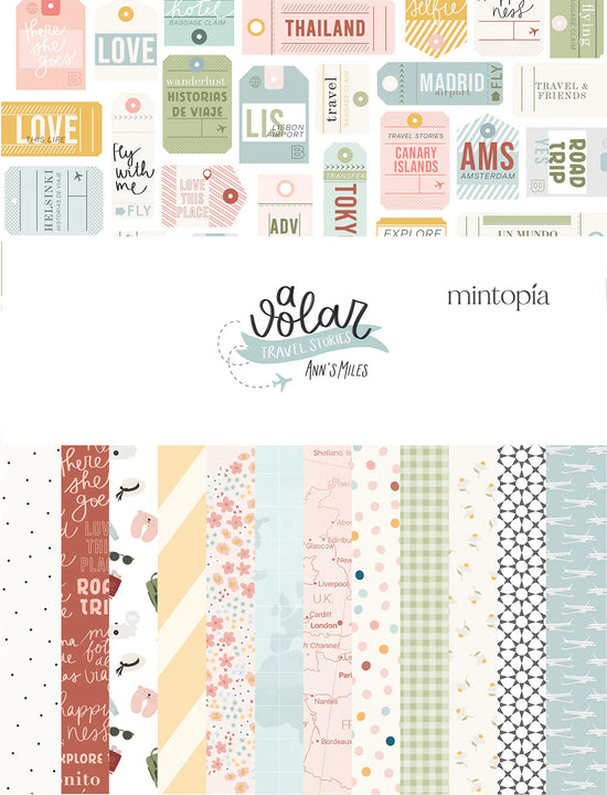Mintopia Pad 6"x8" A volar Travel Stories Mintopía