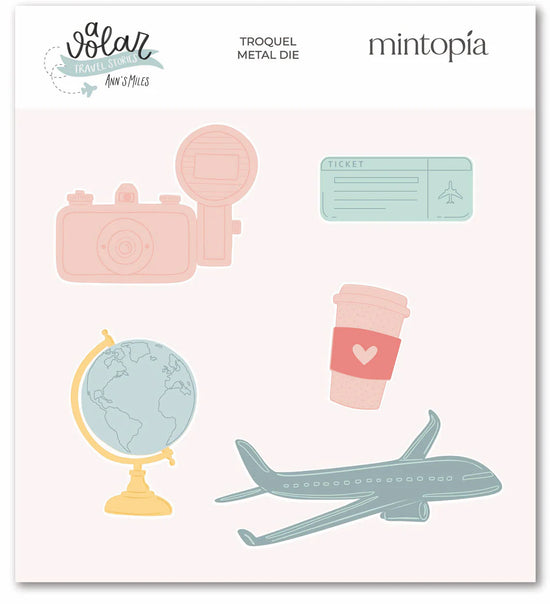 Mintopia Troquel avión A volar Travel Stories Mintopía