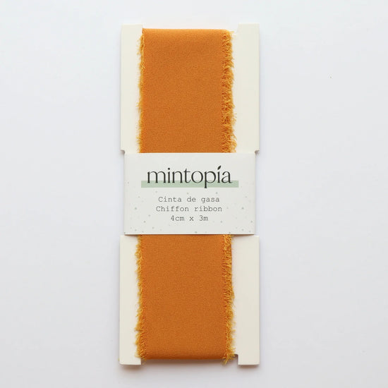 Mintopia Cinta de gasa Mintopía 4 cm x 3 m Mustard