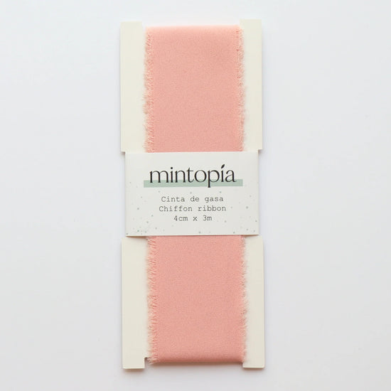 Mintopia Cinta de gasa Mintopía 4 cm x 3 m Baby Pink