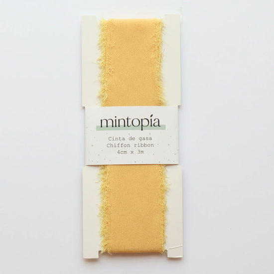 Mintopia Cinta de gasa Mintopía 4 cm x 3 m Pale Yellow
