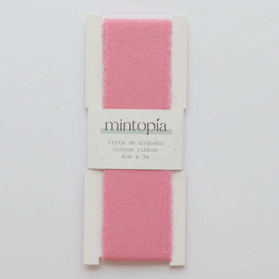 Mintopia Cinta de algodón Mintopía 4 cm x 3 m Pink Lemonade