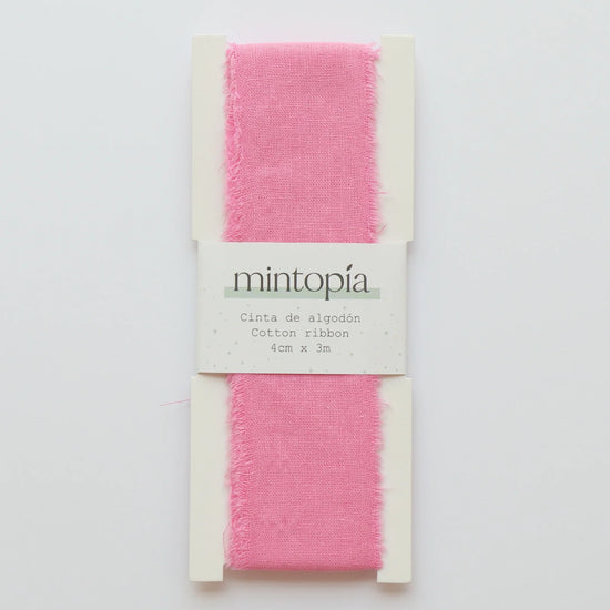 Mintopia Cinta de algodón Mintopía 4 cm x 3 m Bubblegum