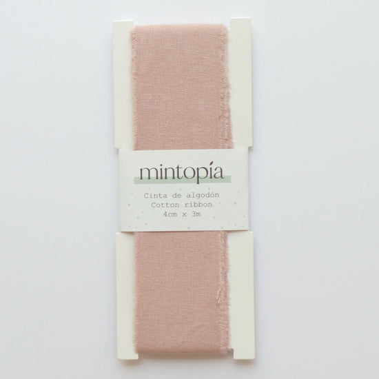 Mintopia Cinta de algodón Mintopía 4 cm x 3 m Nude
