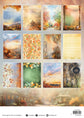 Studio Light Designer Paper Pad Background Papers Charming Autumn 36 Sheets