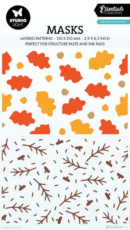 Studio Light Mask Leaf Background Essentials 1 Piece