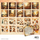 Studio Light Collage Paper Pad Backgrounds & Elements Autumn In The Woods 36 Sheets