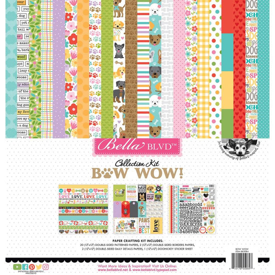 Bella Blvd Collection Kit 12"X12" Bow Wow