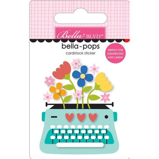 Bella Blvd Documented Bella-Pops 3D Stickers Here&