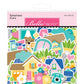 Bella Blvd Cardstock Ephemera Icons, Love Grows Here