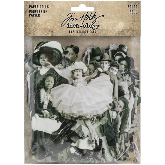 Idea-Ology Paper Dolls Die-Cuts 83/Pkg Solos