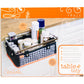 Tonic Studios Table Tidy Main Caddy Black/ Orange