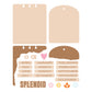 Spellbinders Torn Edges CardLab Etched Dies by Esther Glas