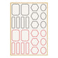 Spellbinders Book 10 Borders & Labels Stickers by Esther Glas